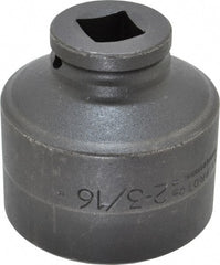 Proto - 3/4" Drive 2-3/16" Standard Impact Socket - 12 Points, 3-1/8" OAL - Exact Tooling