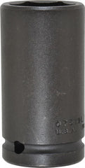 Proto - 3/4" Drive 1-3/16" Deep Impact Socket - 6 Points, 3-1/4" OAL - Exact Tooling