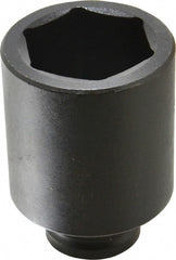 Proto - 3/4" Drive 2" Deep Impact Socket - 6 Points, 4-1/16" OAL - Exact Tooling