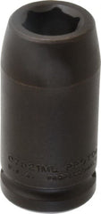 Proto - 3/4" Drive 21mm Deep Impact Socket - 6 Points, 3-1/4" OAL - Exact Tooling