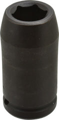 Proto - 3/4" Drive 22mm Deep Impact Socket - 6 Points, 3-1/4" OAL - Exact Tooling