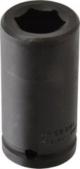 Proto - 3/4" Drive 23mm Deep Impact Socket - 6 Points, 3-1/4" OAL - Exact Tooling