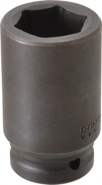Proto - 3/4" Drive 32mm Deep Impact Socket - 6 Points, 3-1/4" OAL - Exact Tooling
