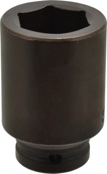 Proto - 3/4" Drive 38mm Deep Impact Socket - 6 Points, 3-1/2" OAL - Exact Tooling