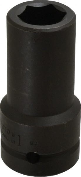 Proto - 1" Drive 1" Deep Impact Socket - 6 Points, 3-3/4" OAL - Exact Tooling