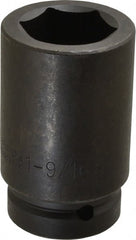 Proto - 1" Drive 1-9/16" Deep Impact Socket - 6 Points, 4" OAL - Exact Tooling