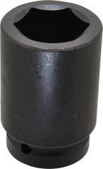 Proto - 1" Drive 1-3/4" Deep Impact Socket - 6 Points, 4-1/16" OAL - Exact Tooling
