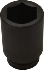 Proto - 1" Drive 1-15/16" Deep Impact Socket - 6 Points, 4-1/4" OAL - Exact Tooling