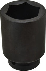 Proto - 1" Drive 2-1/8" Deep Impact Socket - 6 Points, 4-1/2" OAL - Exact Tooling