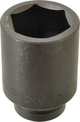 Proto - 1" Drive 2-5/16" Deep Impact Socket - 6 Points, 4-3/4" OAL - Exact Tooling