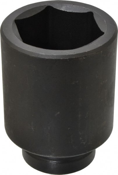 Proto - 1" Drive 2-3/8" Deep Impact Socket - 6 Points, 4-3/4" OAL - Exact Tooling