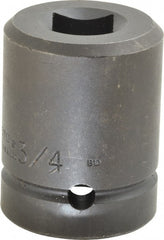 Proto - 1" Drive 3/4" Standard Impact Socket - 4 Points, 2-1/2" OAL - Exact Tooling