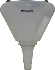 PRO-LUBE - 8" Diam, Spill Proof Funnel - Exact Tooling