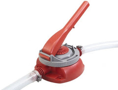 PRO-LUBE - Bilge Pumps; Operation: Hand Operated ; End Connections: 1" Hose Barb ; Outlet Size: 1 (Inch); Seal Material: Polyurethane ; Housing Material: Polyacetal - Exact Tooling