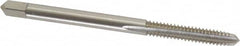 Hertel - #6-32 UNC 3 Flute Bright Finish High Speed Steel Straight Flute Standard Hand Tap - Plug, Right Hand Thread, 2" OAL, 11/16" Thread Length, H5 Limit, Oversize - Exact Tooling