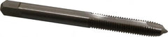 Hertel - 1/4-28 UNF, 2 Flute, Bright Finish, High Speed Steel Spiral Point Tap - Plug Chamfer, Right Hand Thread, 2-1/2" OAL, 1" Thread Length - Exact Tooling