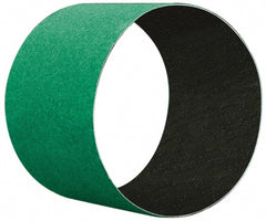 3M - 3-1/2" Wide x 15-1/2" OAL, 60 Grit, Zirconia Alumina Abrasive Belt - Zirconia Alumina, Medium, Coated, YF Weighted Cloth Backing, Series 577F - Exact Tooling