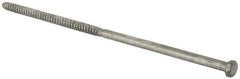 Value Collection - 3/8" Screw, 12" Length Under Head, Steel, Hex Head Lag Screw - Hot Dipped Galvanized, Grade 2 - Exact Tooling