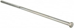 Value Collection - 1/2" Screw, 18" Length Under Head, Steel, Hex Head Lag Screw - Zinc Plated, Grade 2 - Exact Tooling