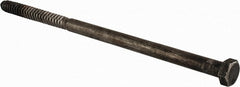 Value Collection - 3/4" Screw, 16" Length Under Head, Steel, Hex Head Lag Screw - Uncoated, Grade 2 - Exact Tooling