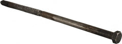 Value Collection - 3/4" Screw, 18" Length Under Head, Steel, Hex Head Lag Screw - Uncoated, Grade 2 - Exact Tooling