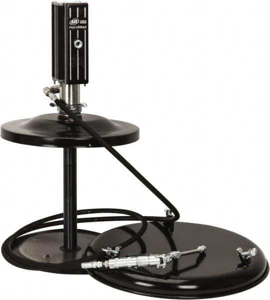 ARO/Ingersoll-Rand - Grease Lubrication 4 Lb/min Flow Carbon Steel Air-Operated Pump - For 120 Lb & 16 Gal Container - Exact Tooling