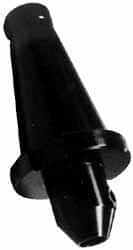 Collis Tool - NMTB50 Taper Shank 1/4" Hole End Mill Holder/Adapter - 11/16" Nose Diam, 2-1/2" Projection, 1-8 Drawbar - Exact Tooling