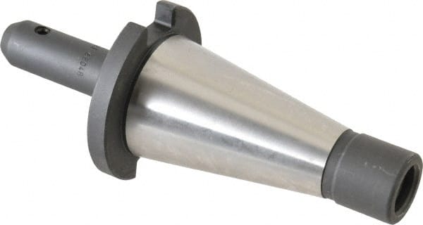Collis Tool - NMTB40 Taper Shank 1/4" Hole End Mill Holder/Adapter - 11/16" Nose Diam, 2-1/2" Projection, 5/8-11 Drawbar - Exact Tooling
