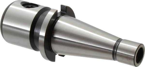 Collis Tool - NMTB40 Taper Shank 1" Hole End Mill Holder/Adapter - 2" Nose Diam, 2-11/16" Projection, 5/8-11 Drawbar - Exact Tooling