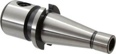 Collis Tool - NMTB40 Taper Shank 1" Hole End Mill Holder/Adapter - 2" Nose Diam, 2-11/16" Projection, 5/8-11 Drawbar - Exact Tooling