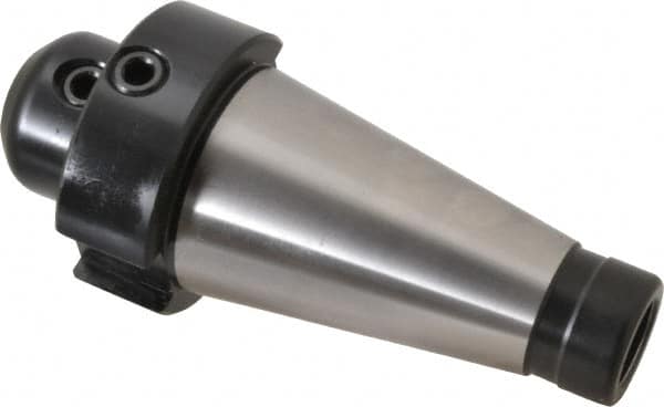 Collis Tool - NMTB50 Taper Shank 7/8" Hole End Mill Holder/Adapter - 2" Nose Diam, 2-3/4" Projection, 1-8 Drawbar - Exact Tooling