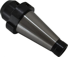 Collis Tool - NMTB50 Taper Shank 1" Hole End Mill Holder/Adapter - 2-3/8" Nose Diam, 2-3/4" Projection, 1-8 Drawbar - Exact Tooling