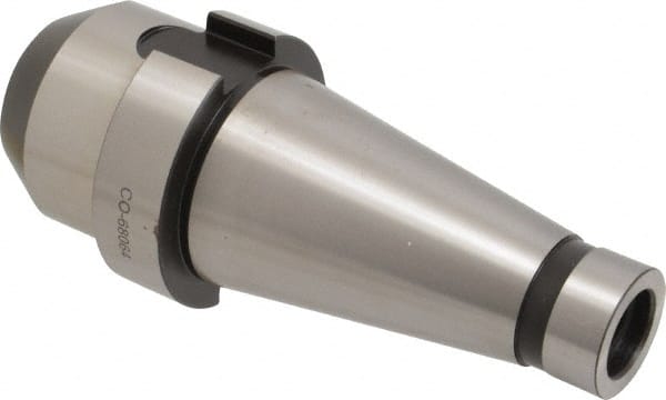 Collis Tool - NMTB50 Taper Shank 1-1/2" Hole End Mill Holder/Adapter - 2-7/8" Nose Diam, 3-1/8" Projection, 1-8 Drawbar - Exact Tooling