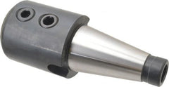 Collis Tool - NMTB50 Taper Shank 2" Hole End Mill Holder/Adapter - 3-3/4" Nose Diam, 4-1/2" Projection, 1-8 Drawbar - Exact Tooling