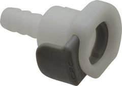 CPC Colder Products - Acetal Push-to-Connect Tube Female Connector - 125 Max psi, 1/4" Inside Diam, White - Exact Tooling
