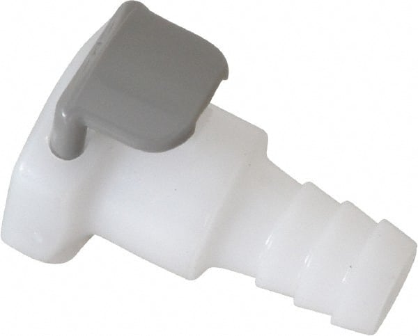 CPC Colder Products - Acetal Push-to-Connect Tube Female Connector - 125 Max psi, 3/8" Inside Diam, White - Exact Tooling