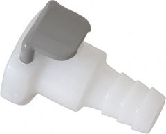 CPC Colder Products - Acetal Push-to-Connect Tube Female Connector - 125 Max psi, 3/8" Inside Diam, White - Exact Tooling