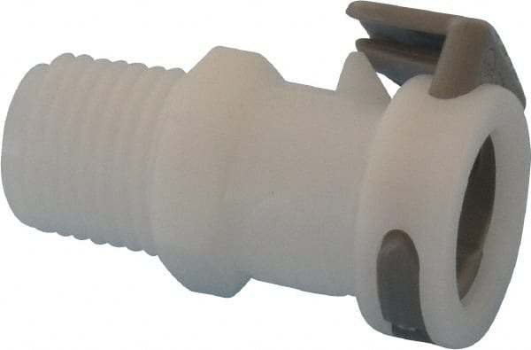 CPC Colder Products - 1/4 NPT, Acetal Push-to-Connect Tube Female Connector - 120 Max psi, White - Exact Tooling