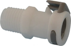 CPC Colder Products - 1/4 NPT, Acetal Push-to-Connect Tube Female Connector - 120 Max psi, White - Exact Tooling