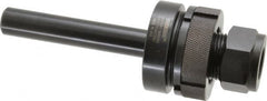 Kennametal - Straight Shank, Series DA180, Double Angle Reamer Collet Chuck - 2.88 Inch Projection, 1/32 to 3/4 Inch Collet Capacity, 4 Inch Shank Length, Through Coolant - Exact Tooling