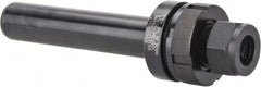 Kennametal - Straight Shank, Series DA180, Double Angle Reamer Collet Chuck - 2.88 Inch Projection, 1/64 to 3/4 Inch Collet Capacity, 6 Inch Shank Length, Through Coolant - Exact Tooling