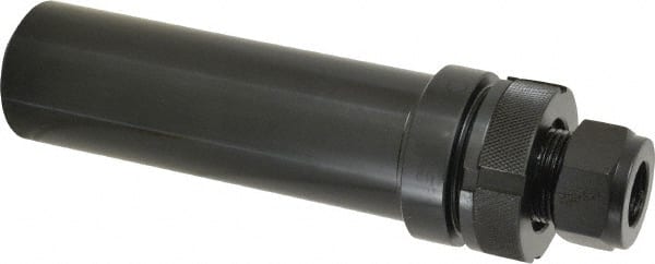 Kennametal - Straight Shank, Series DA180, Double Angle Reamer Collet Chuck - 2.88 Inch Projection, 1/32 to 3/4 Inch Collet Capacity, 6 Inch Shank Length, Through Coolant - Exact Tooling