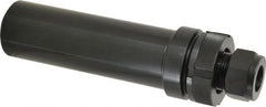 Kennametal - Straight Shank, Series DA180, Double Angle Reamer Collet Chuck - 2.88 Inch Projection, 1/32 to 3/4 Inch Collet Capacity, 6 Inch Shank Length, Through Coolant - Exact Tooling