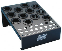 Huot - 12-1/2 Inches Width x 6-3/4 Inches Height NC Tool Holder and DA Collet Rack - Exact Tooling