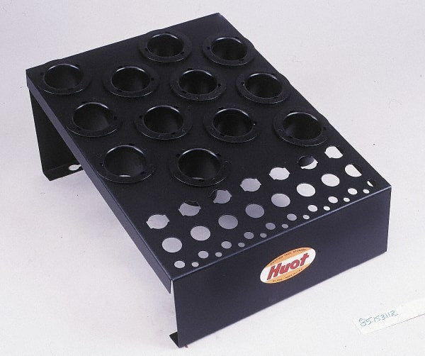 Huot - 12-1/2 Inches Width x 6-3/4 Inches Height NC Tool Holder and DA Collet Rack - Exact Tooling