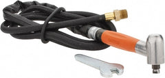 Dotco - 1/8" Collet, Angle Handle, Air Angle Die Grinder - 80,000 RPM, Rear Exhaust, 9 CFM, 0.1 hp, 90 psi, 1/8" Inlet - Exact Tooling