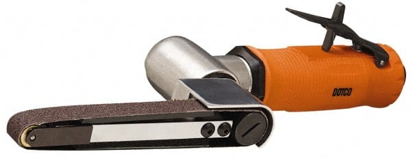 Dotco - 1/2" Wheel Diam, 20,000 RPM, Pneumatic Angle & Disc Grinder - Rear Exhaust - Exact Tooling