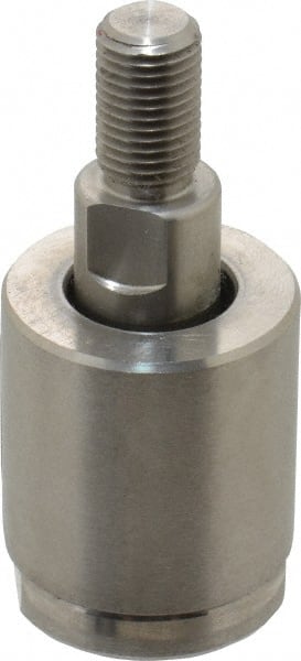 Made in USA - Air Cylinder Self-Aligning Rod Coupler - For 7/16-20 Air Cylinders, Use with Hydraulic & Pneumatic Cylinders - Exact Tooling