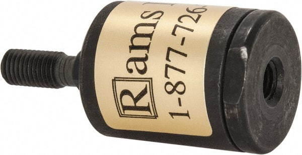 Made in USA - Air Cylinder Self-Aligning Rod Coupler - For 1/4-28 Air Cylinders, Use with Hydraulic & Pneumatic Cylinders - Exact Tooling