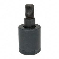 Made in USA - Air Cylinder Self-Aligning Rod Coupler - For 1/2-20 Air Cylinders, Use with Hydraulic & Pneumatic Cylinders - Exact Tooling